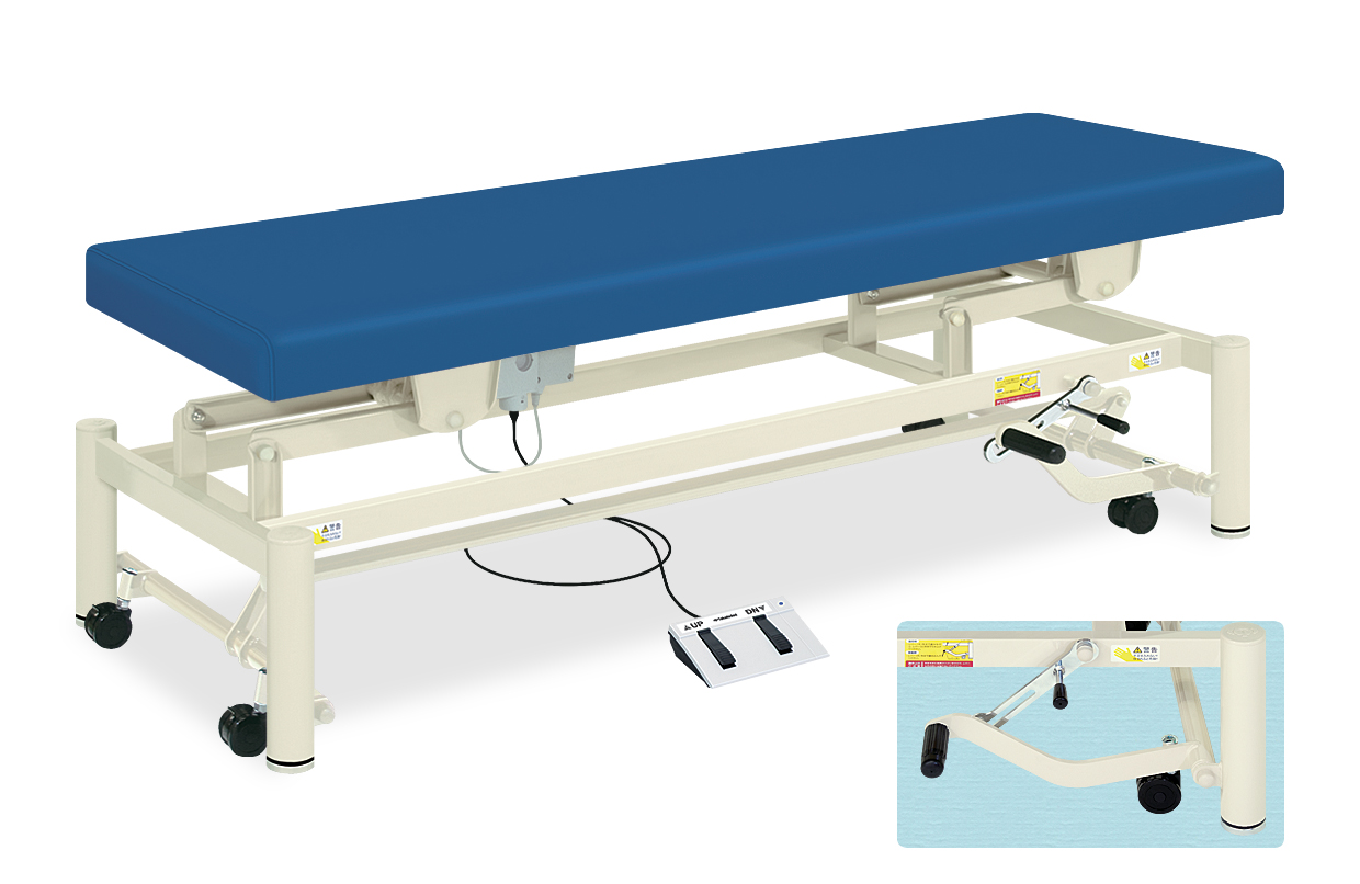 予約販売 Shop de Clinic無料健康相談対象製品 有孔Ｆ型キャスター付２Ｍ電動ベッド